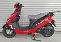 Mofaroller CityLeader 50 ccm 25 kmh EURO 5 rot - 73 km