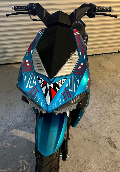 ALPHA MOTORS Motorroller 50 gebraucht blau ccm »Shark«