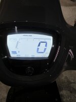 Motorroller Adria 50 ccm 45 km/h EURO 5 grau - 122 km