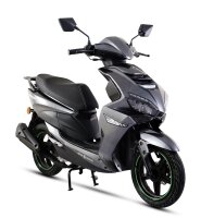 Motorroller Powermax 50 ccm 45 km/h EURO 5 dunkelgrau