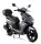 Motorroller Powermax 50 ccm 45 km/h EURO 5 dunkelgrau