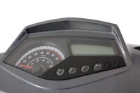 Motorroller Powermax 50 ccm 45 km/h EURO 5 dunkelgrau inkl. Topcase