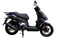 Motorroller Mustang FI 125 ccm 85 km/h EURO 5+ mattschwarz