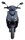 Motorroller Mustang FI 125 ccm 85 km/h EURO 5+ mattschwarz