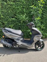 Motorroller Powermax 50 ccm 45 kmh EURO 5 dunkelgrau - 24 km