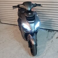 Motorroller Powermax 50 ccm 45 kmh EURO 5 dunkelgrau - 30 km