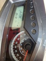 Motorroller Powermax 50 ccm 45 kmh EURO 5 dunkelgrau - 363 km