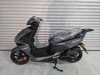Motorroller Powermax 50 ccm 45 kmh EURO 5 dunkelgrau - 57 km