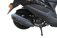 Motorroller Topdrive 125 ccm 85 km/h EURO 5+ schwarz inkl. Topcase