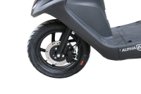Motorroller Topdrive 125 ccm 85 km/h EURO 5+ schwarz inkl. Topcase