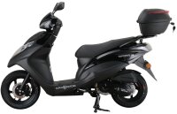 Motorroller Topdrive 125 ccm 85 km/h EURO 5+ schwarz inkl. Topcase
