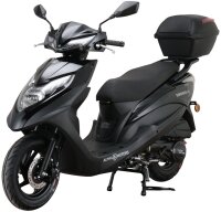 Motorroller Topdrive 125 ccm 85 km/h EURO 5+ schwarz inkl. Topcase