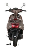 Motorroller Cappucino 125 ccm 85 km/h EURO 5+ mattbraun