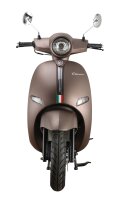 Motorroller Cappucino 125 ccm 85 km/h EURO 5+ mattbraun