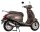 Motorroller Cappucino 125 ccm 85 km/h EURO 5+ mattbraun