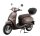 Motorroller Cappucino 125 ccm 85 km/h EURO 5+ mattbraun inkl. Topcase