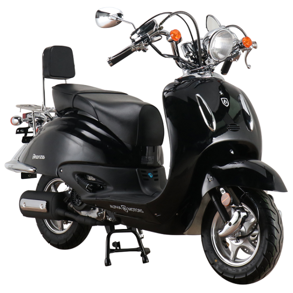 Motorroller Retro Firenze 125 ccm 85 km/h EURO 5+ schwarz