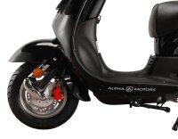 Motorroller Retro Firenze 125 ccm 85 km/h EURO 5+ schwarz