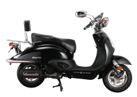 Motorroller Retro Firenze 125 ccm 85 km/h EURO 5+ schwarz
