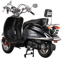 Motorroller Retro Firenze 125 ccm 85 km/h EURO 5+ schwarz