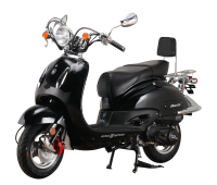 Motorroller Retro Firenze 125 ccm 85 km/h EURO 5+ schwarz