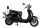 Motorroller Retro Firenze 125 ccm 85 km/h EURO 5+ schwarz