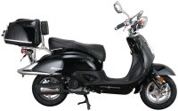 Motorroller Retro Firenze 125 ccm 85 km/h EURO 5+ schwarz...