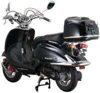 Motorroller Retro Firenze 125 ccm 85 km/h EURO 5+ schwarz inkl. Topcase