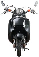 Motorroller Retro Firenze 125 ccm 85 km/h EURO 5+ schwarz inkl. Topcase