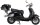 Motorroller Retro Firenze 125 ccm 85 km/h EURO 5+ schwarz inkl. Topcase
