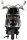 Motorroller Retro Firenze 125 ccm 85 km/h EURO 5+ schwarz inkl. Topcase