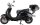 Motorroller Retro Firenze 125 ccm 85 km/h EURO 5+ schwarz inkl. Topcase
