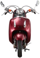 Motorroller Retro Firenze 125 ccm 85 km/h EURO 5+ weinrot inkl. Topcase
