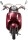 Motorroller Retro Firenze 125 ccm 85 km/h EURO 5+ weinrot inkl. Topcase