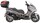 Motorroller Sport Cruiser 22 125 ccm 95 km/h EURO 5+ grau inkl. Topcase