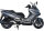 Motorroller Sport Cruiser 300 276 ccm 125 km/h EURO 5+ grau