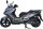 Motorroller Sport Cruiser 300 276 ccm 125 km/h EURO 5+ grau
