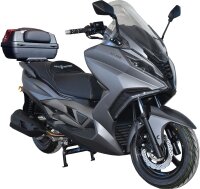 Motorroller Sport Cruiser 300 276 ccm 125 km/h EURO 5+ grau inkl. Topcase