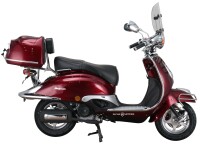 Motorroller Firenze Limited 125 ccm 85 km/h EURO 5+ weinrot