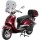 Motorroller Firenze Limited 125 ccm 85 km/h EURO 5+ weinrot