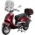 Motorroller Firenze Limited 125 ccm 85 km/h EURO 5+ weinrot