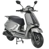 Motorroller Napoli 50 ccm 45 km/h Euro 5+ silber-schwarz