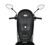 Motorroller Napoli 50 ccm 45 km/h Euro 5+ silber-schwarz