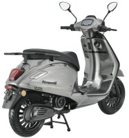Motorroller Napoli 50 ccm 45 km/h Euro 5+ silber-schwarz