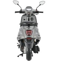 Motorroller Napoli 50 ccm 45 km/h Euro 5+ silber-schwarz