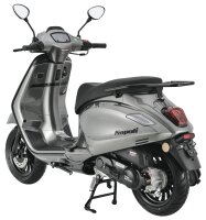 Motorroller Napoli 50 ccm 45 km/h Euro 5+ silber-schwarz