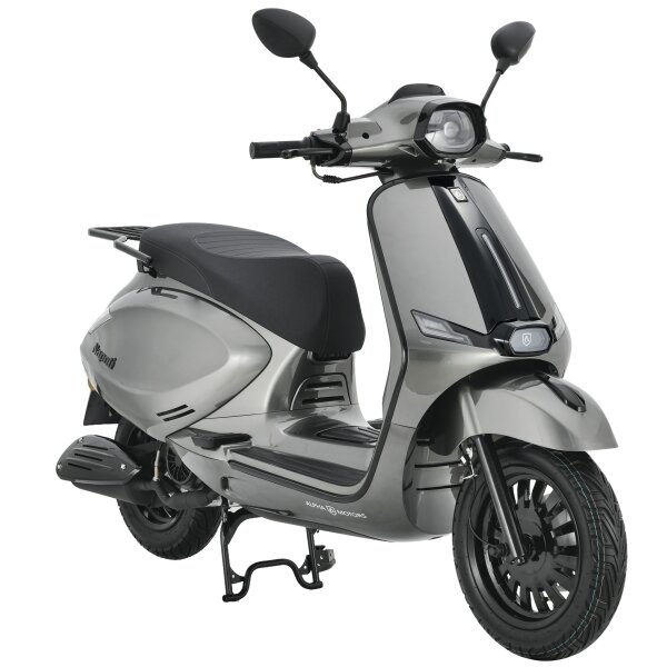 Motorroller Napoli 125 ccm 85 km/h Euro 5+ silber-schwarz
