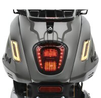 Motorroller Napoli 125 ccm 85 km/h Euro 5+ silber-schwarz