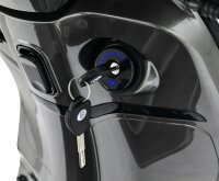 Motorroller Napoli 125 ccm 85 km/h Euro 5+ silber-schwarz