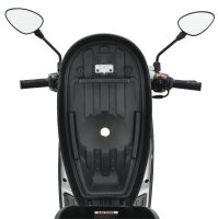 Motorroller Napoli 125 ccm 85 km/h Euro 5+ silber-schwarz